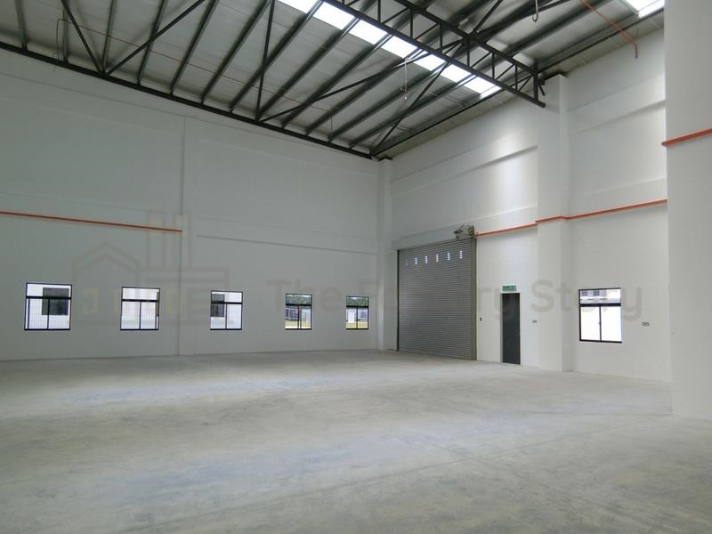 Corner Semi-Detached Factory Senai Airport City For Rent